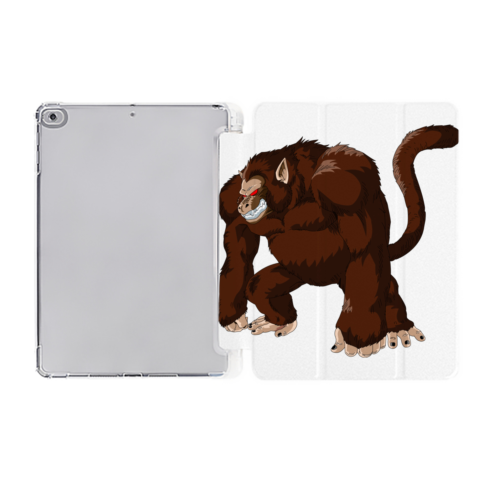 （画像用） ドラゴンボール DRAGON BALL IPad ケース ペン収納付き 三つ折りスタンド PUレザー×シリコン 対応機種9.5/10.5/10.9インチ